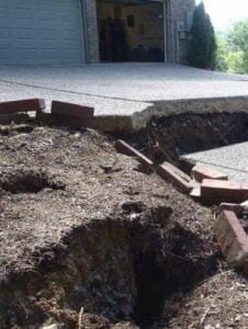 rainwater runoff erosion concerns